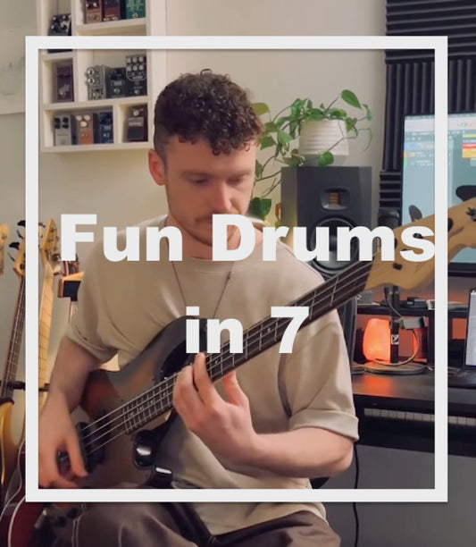 Fun Drums in 7 Backing Track