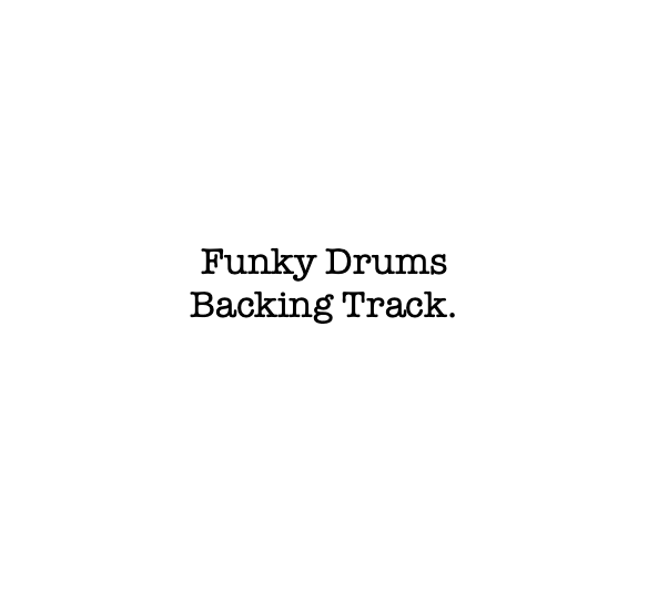 Funky Drums 107 BPM Backing Track