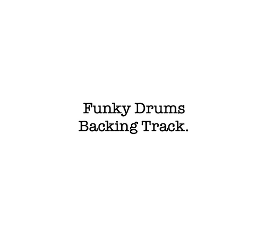 Funky Drums 107 BPM Backing Track